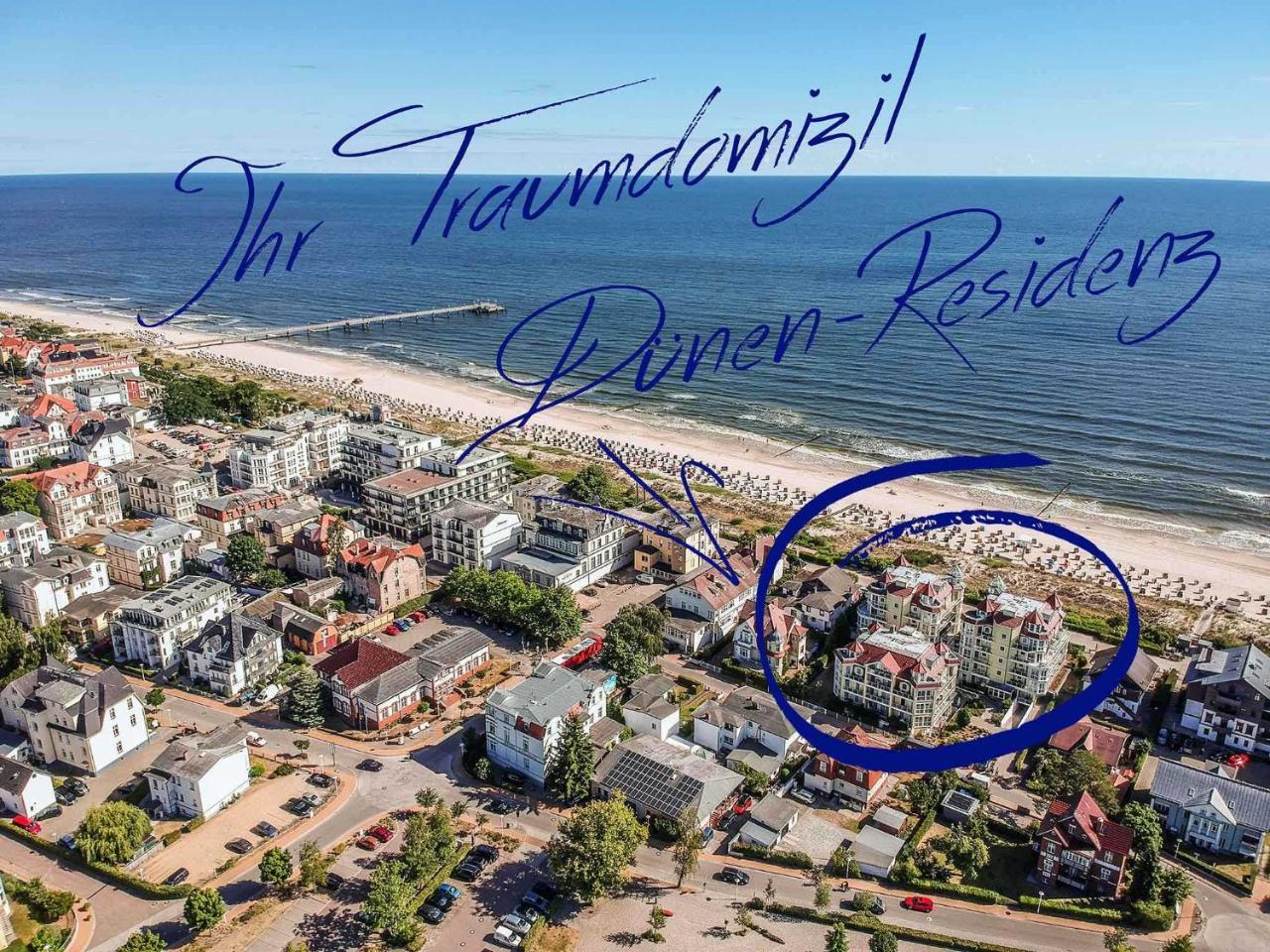 Ferienwohnung Dünen-Residenz C 18 Ostseebad Heringsdorf Exterior foto